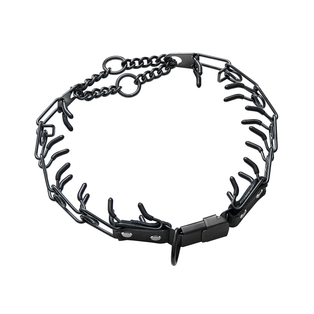 Detachable Stainless Steel Pet Dog Chain Snap Buckle With Spikes