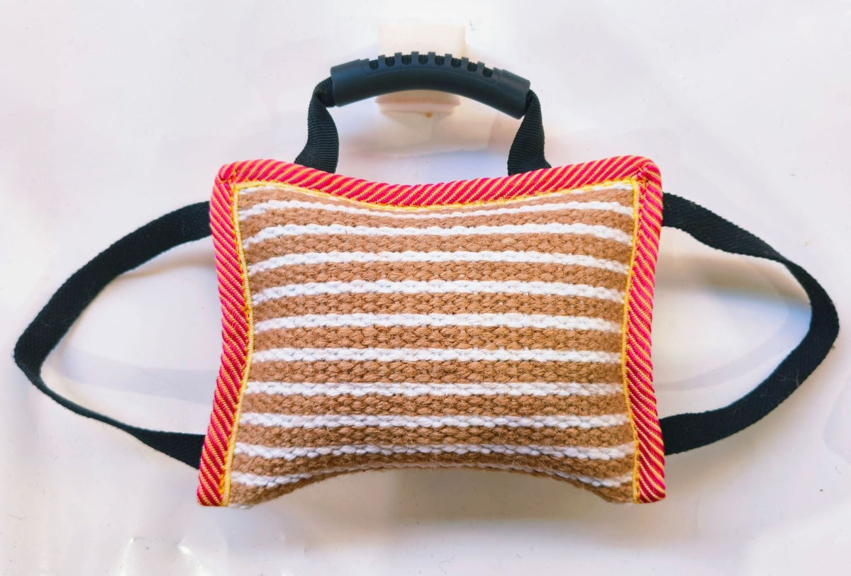 Jute Bite Cushion & Bite Roll For Dog Training