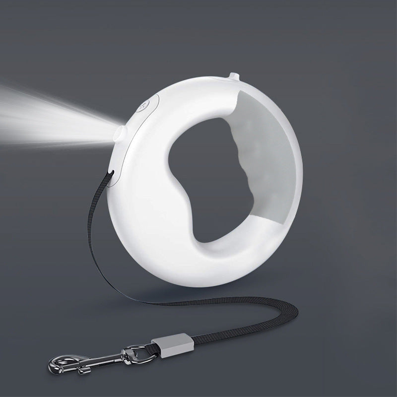 New LED Luminous Light Pet Automatic Retractable Rope Dog Leash
