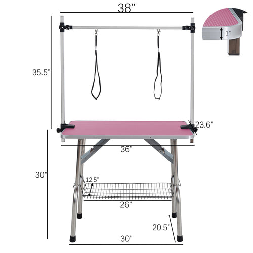 36" Folding Dog Pet Grooming Table