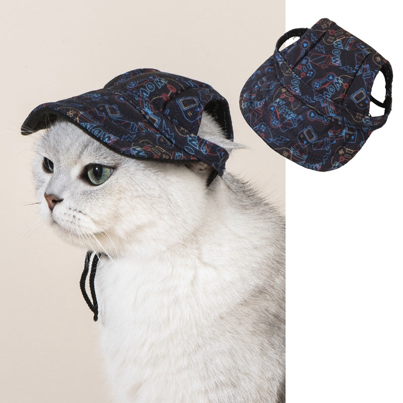 Pet Baseball Cap Leisure Sports Wind Sun Protection Sunshade