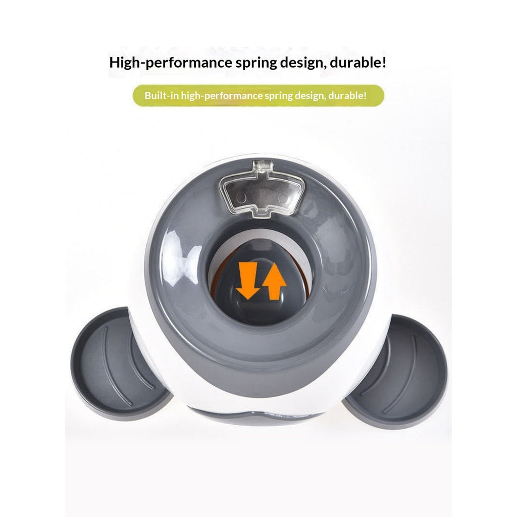 Automatic Tennis Ball Launcher With Treat Dispenser