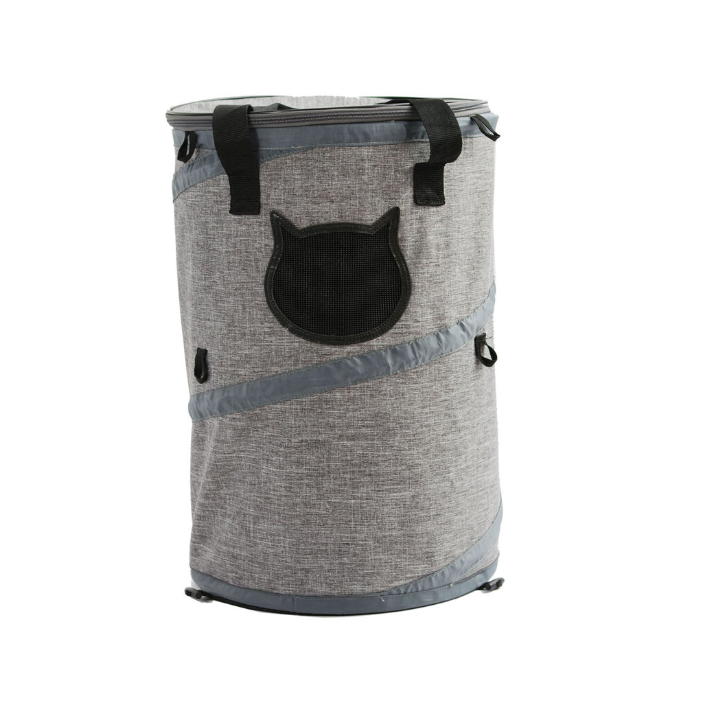 Foldable Cat Tunnel Kennel & Pet Bag – Cozy Cave for Cats & Small Dogs