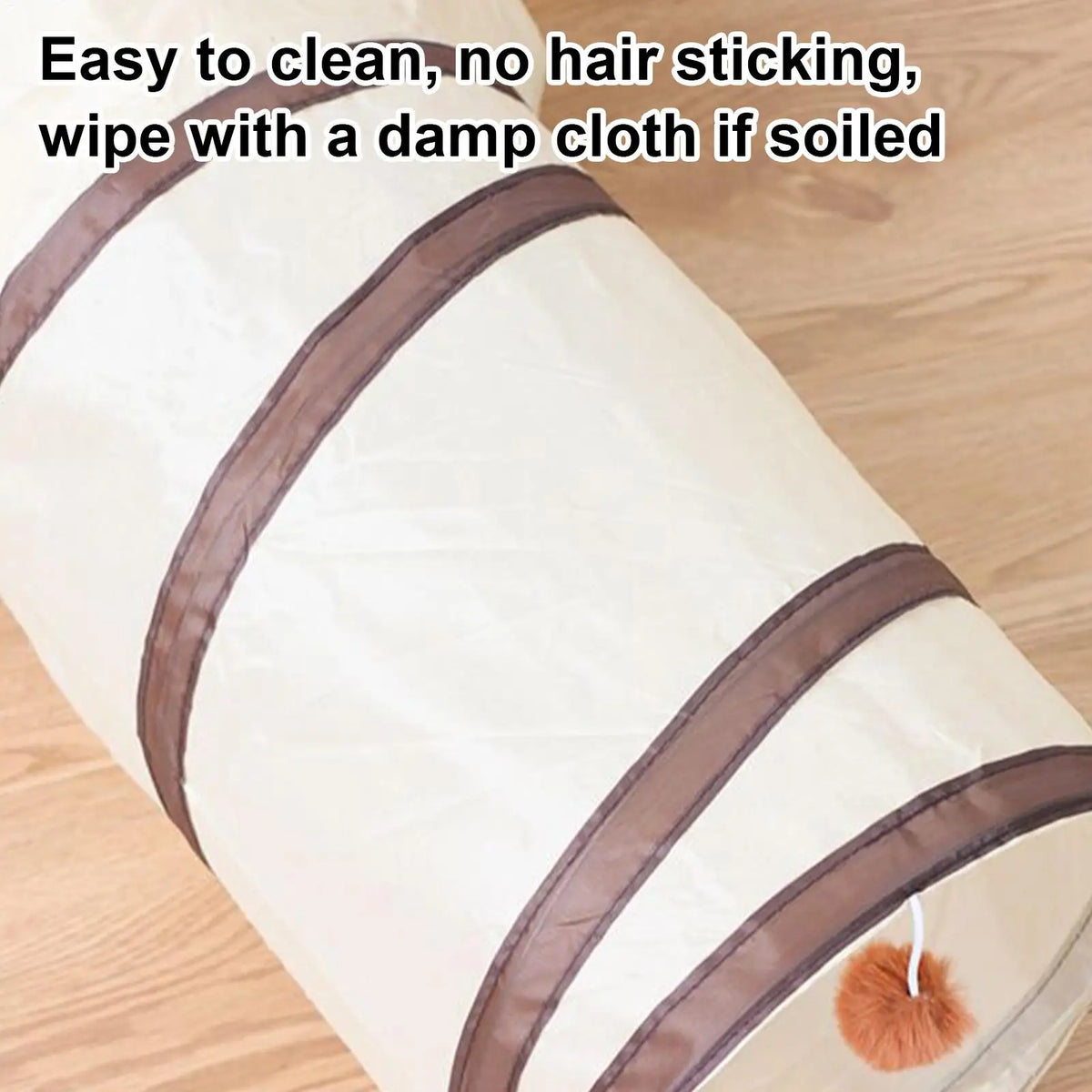 Cat Tubes and Tunnels 3-Way Kitten Tunnel Tube Cat Toys Pet Supplies with Peek Hole Ball for Indoor Kitten Small Animal Rabbit