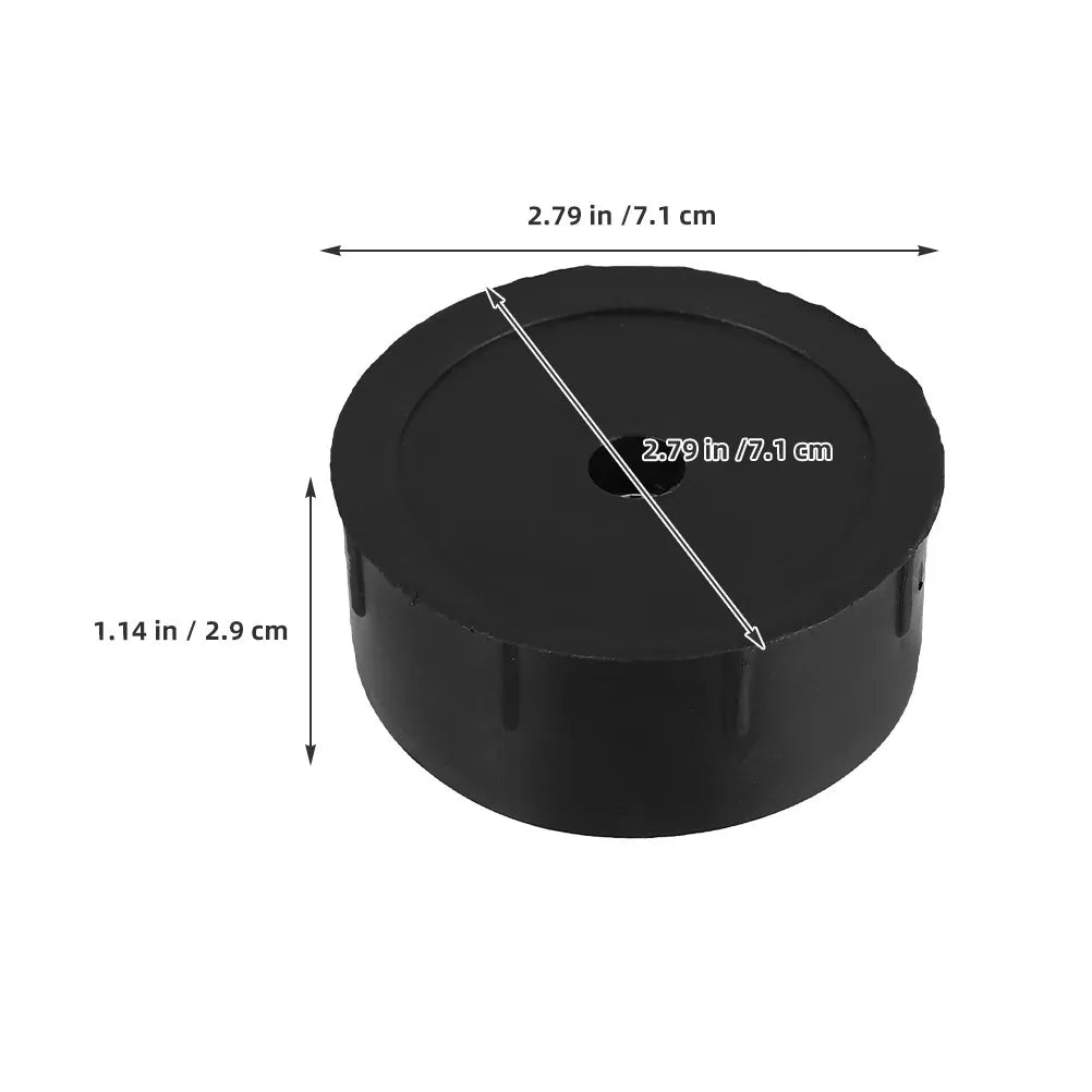 8Pcs M10 Black Plastic Cat Tree Replacement Plugs Easy DIY Assembly Enhanced Stability Scratch Post Repair Tube Plug Insert