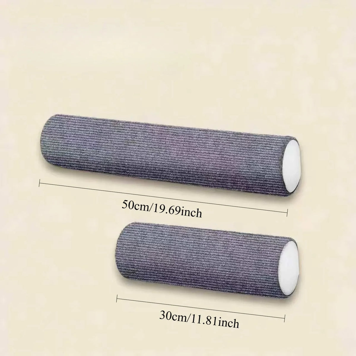 Self Adhesive Cats Scratching Post Wear Resistant Space Saving Cat Scratch Board Wall Mounted Cylinder Pet Furniture