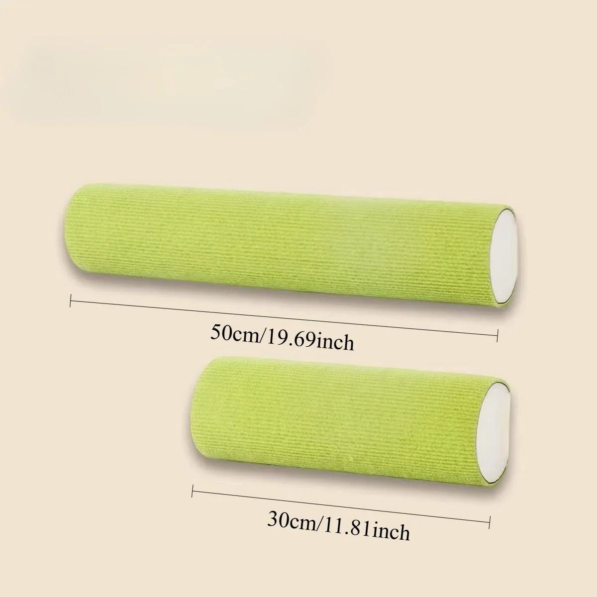 Self Adhesive Cats Scratching Post Wear Resistant Space Saving Cat Scratch Board Wall Mounted Cylinder Pet Furniture